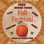 2019 Fall Festival Pumpkin Church Flyer