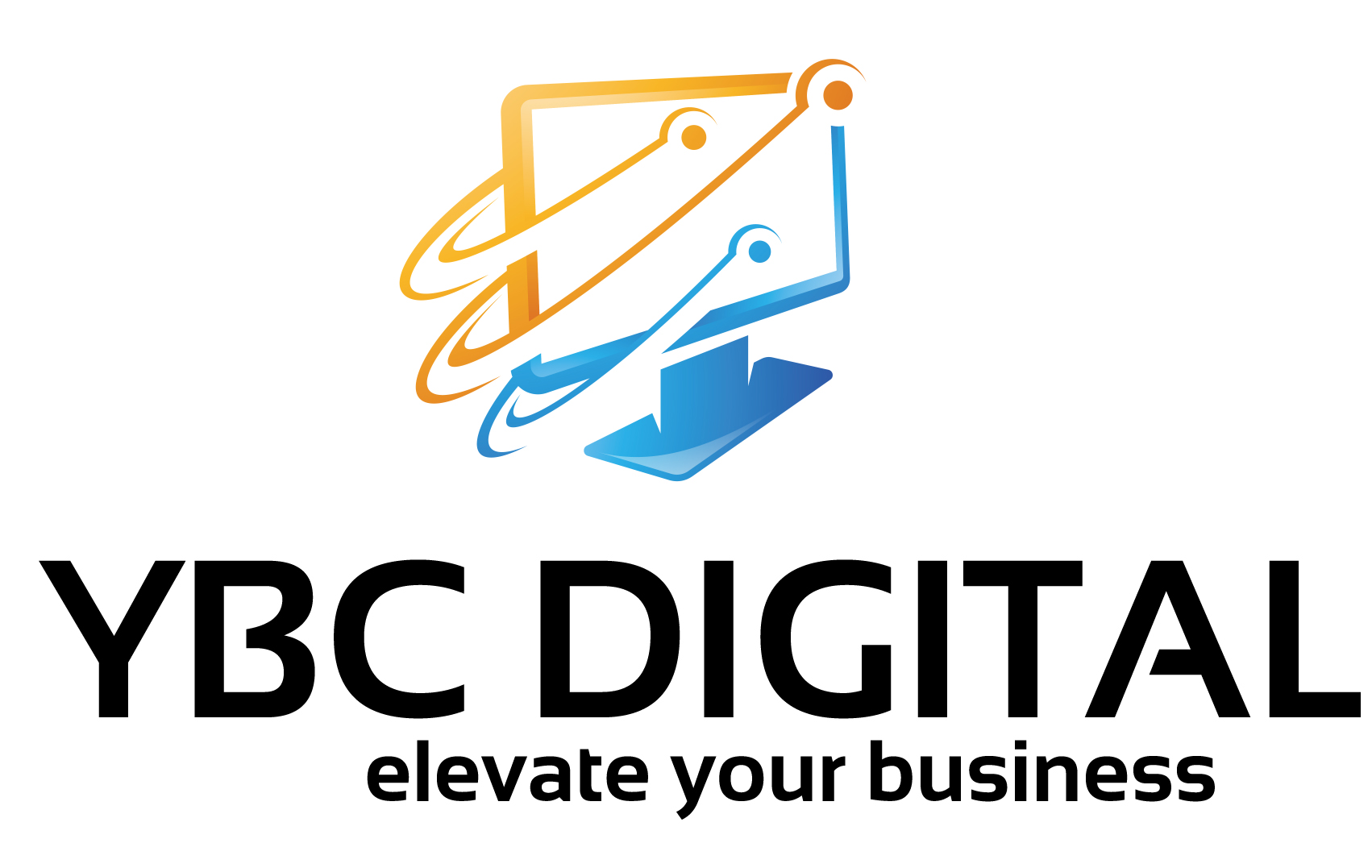 Digicom - Logo Template - YBC Digital