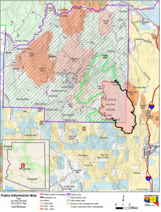 Tiger Fire 50% Contained | MyRadioPlace