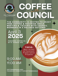 coffee with council flyer