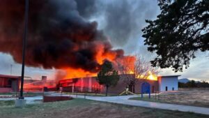 campus fire