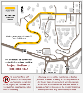 forest enews map