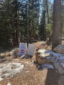 trail closed