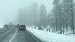 snow play