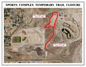 camp verde trail closure