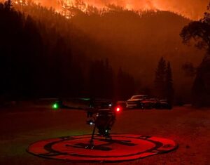 forest fire drone