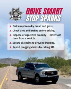 sparks cause firest